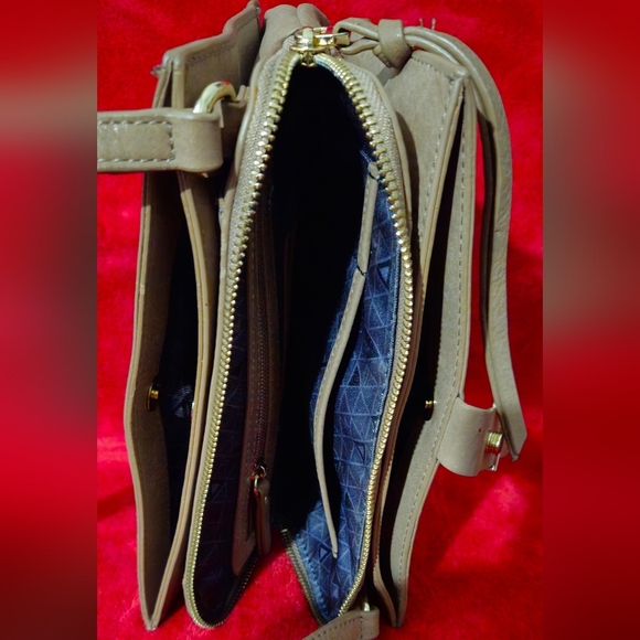 Botkier Olive Crossbody Bag with Gold Accents - Picture 8 of 9